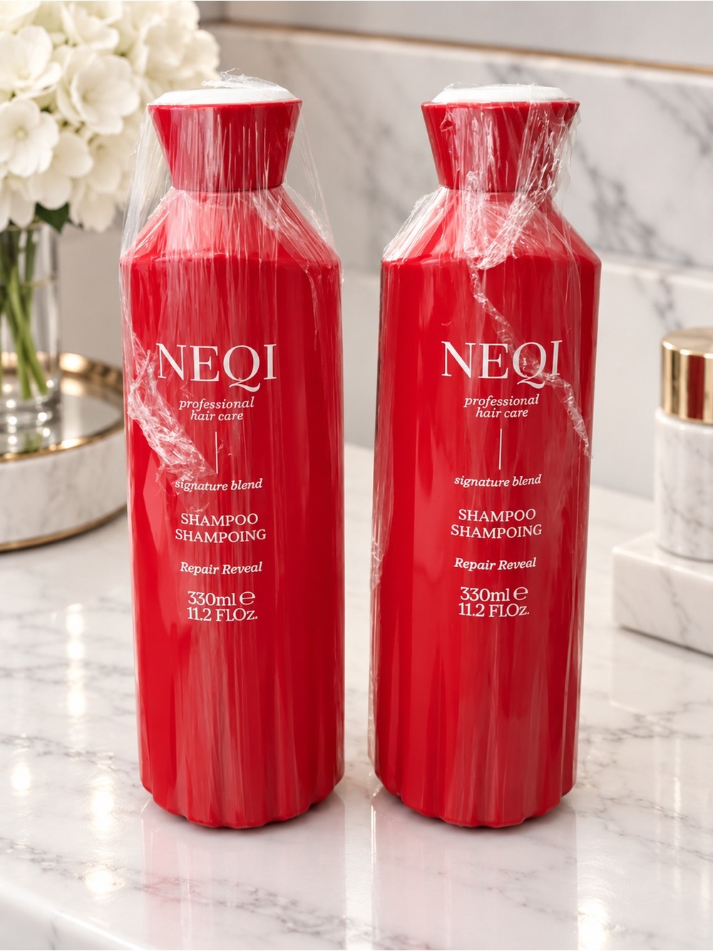 NEQI Repair Reveal Shampoo x 2 - Bundle, you get both. NEW and Full Size